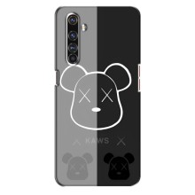 Чехлы для Realme X50 Pro - Bearbrick Louis Vuitton (PREMIUMPrint) – БеарБрик глаза