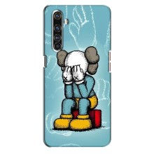 Чехлы для Realme X50 Pro - Bearbrick Louis Vuitton (PREMIUMPrint) – Плач Bearbrick