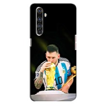 Чохли для Realme X50 Pro (Leo чемпіон) (AlphaPrint) (Кубок Мессі)