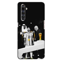 Чохли для Realme X50 Pro (Leo чемпіон) (AlphaPrint) (Мессі коронований)