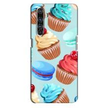 Чохли з фруктами для Realme X50 Pro (VPrint) (Кексики)