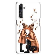Чохол з друком для Realme X50 Pro - (Мама з дитинкою) (AlphaPrint) (Донька і мама)