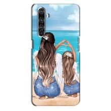 Чохол з друком для Realme X50 Pro - (Мама з дитинкою) (AlphaPrint) (Мама з донькою)