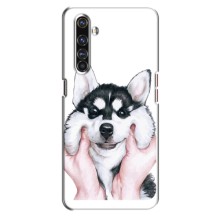 Чохол з Хаскі Realme X50 Pro - (AlphaPrint)