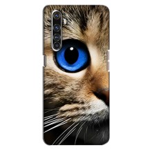 Чехлы с Котиками для Realme X50 Pro (VPrint) (Глаз кота)