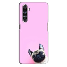 Чохли з собаками для Realme X50 Pro (VPrint) (Смішна собака)