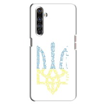 Чехлы для Realme X50 Pro  Укр. Символика (AlphaPrint) (Герб из букв)