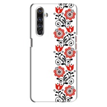 Чехол для Патриота Украины Realme X50 Pro - (AlphaPrint) – Яркая вишиванка