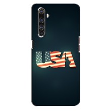 Чехол Флаг USA для Realme X50 Pro – USA