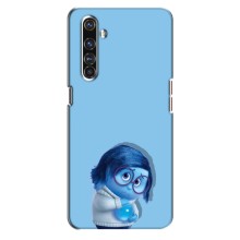 Чехол Головоломка для Realme X50 Pro - (AlphaPrint) (Печаль)