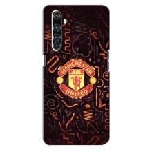 Чохол Манчестер Юнайтед для Реалмі Х50 Про (AlphaPrint) (емблема МЮ)