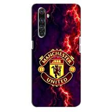 Чохол Манчестер Юнайтед для Реалмі Х50 Про (AlphaPrint) (вогняний Манчестер)