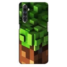 Чохол Майнкрафт на Realme X50 Pro (AlphaPrint) Minecraft (текстура Майнкрафт)