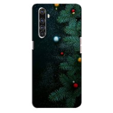 Чохол новорічна ялинка на Realme X50 Pro (Ялинка)