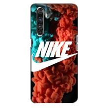 Чохол для Realme X50 Pro - з принтом Найк (AlphaPrint) (Димчастий найк)