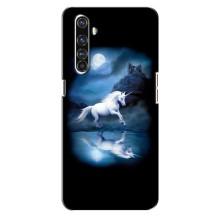 Чохол для Реалмі Х50 Про - (Єдинорожки - Новинки) (AlphaPrint) (Єдиноріг)