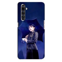 Силиконовый чехол с картинкой для Realme X50 Pro (Венсдей)