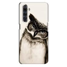 Чохол з пташками на Realme X50 Pro (VPrint) (Сова)