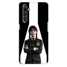 Чехлы Венсдей на Realme X50 Pro Уэнсдей (AlphaPrint) (W-Wednesday)