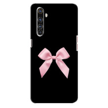 Чехол банты для Realme X50 Pro – Бант на черном