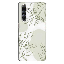 Чохол квітковий дизайн для Realme X50 Pro