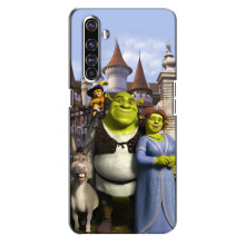 Чехол с мультфильмом Шрек на Realme X50 Pro