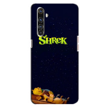 Чехол с мультфильмом Шрек на Realme X50 Pro – Шрек лого