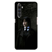 Чехол с дизайном Венздей 2 на Realme X50 Pro – Уэнсдей в костюме