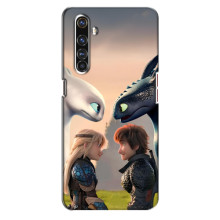 Чехол как приручить дракона на Realme X50 Pro – Гикавка и Астрид