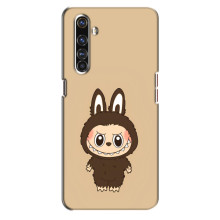 Чохол з Лабубу на Realme X50 Pro (Коричневий Лабубу)