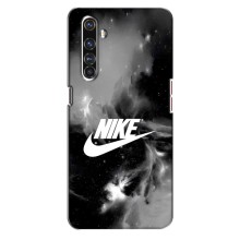 Чохол з логтипом Найк на Realme X50 Pro (Найк димчастий)