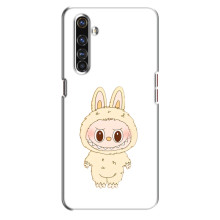 Чехол с принтом Лабубу для Realme X50 Pro – Бежевый Лабубу