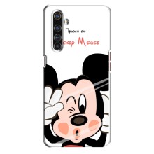 Эксклюзивный чехол для Realme X50 Pro (AlphaPrint - Мультяшные) (Маус Микки)