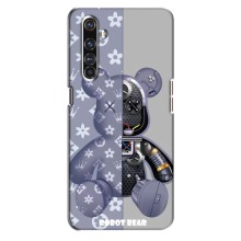 Круті Чохли Луі Віттон для Realme X50 Pro (AlphaPrint) (Робот Медведик)