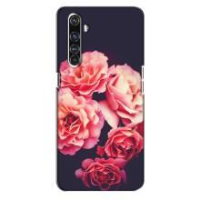 Чехлы с тематикой "ЦВЕТЫ" на Realme X50 Pro (Бутоны)