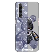 Силіконовий чохол для Realme X50 Pro (Ведмідь Louis Vuitton)