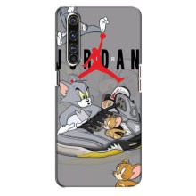 Силиконовый Чехол Nike Air Jordan на Реалми Х50 Про – Air Jordan