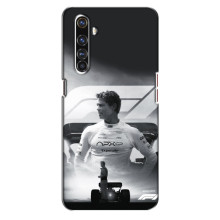 Чехол с прнтом Формула 1 на Realme X50 Pro – Фон Формула-1