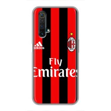 Чехлы для Realme X50 (VPrint) - Футбольные клубы (Milan)