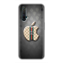Чехлы ГУЧЧИ для Реалми Х50 (AlphaPrint) (Apple gucci)