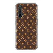 Чохли Луі Вітон для Realme X50 (AlphaPrint - LOUIS VUITTON) (фон LOUIS VUITTON)