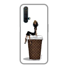 Чохли Луі Вітон для Realme X50 (AlphaPrint - LOUIS VUITTON) (кава LOUIS VUITTON)