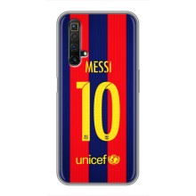 Чохли Мессі для Realme X50 (AlphaPrint) (Messi Barca 10)