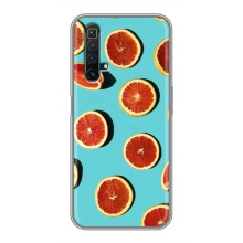 Чехлы с Фруктами для Realme X50 (VPrint) (Грейпфрут)