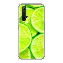 Чехлы с Фруктами для Realme X50 (VPrint) (Лайм)