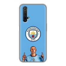 Чехлы с футболистом Ерлинг Холанд для Realme X50 (AlphaPrint) (Холанд Манчестер Сити)
