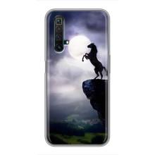 Чехлы с изображением разных животных для Realme X50 (Лошадь)