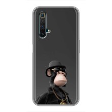 Чехлы с Обезьянами NFT для Realme X50 (AlphaPrint) (Обезьяна NFT)