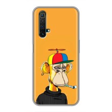 Чехлы с Обезьянами NFT для Realme X50 (AlphaPrint) (Скучающая Обезьяна NFT)