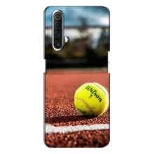 Чехлы с принтом Спортивная тематика для Realme X50 – Теннисный корт
